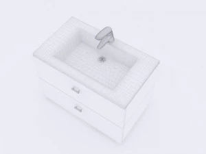 afundar e tocar Modelo 3D