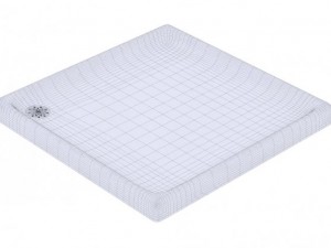 shower tray and tap 3D Model