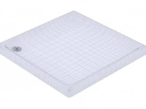 shower tray and tap 3D Model