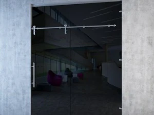 MWE 미드웨이 슬라이딩 도어 시스템 3D 모델