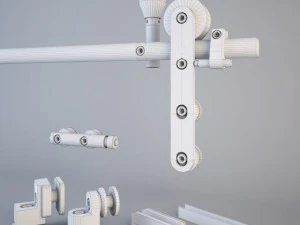 mwe midway sliding door system 3D Model