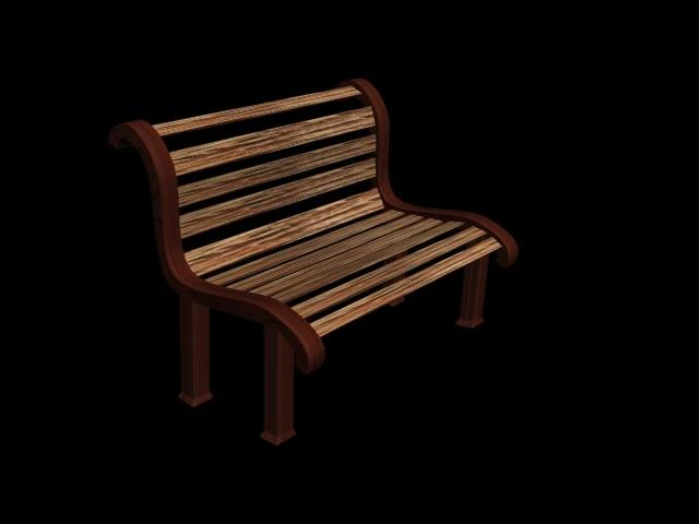 gardenchair 3D Model .c4d .max .obj .3ds .fbx .stl .blend 