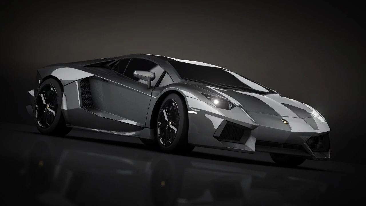 aventador 3D Model .c4d .max .obj .3ds .fbx .stl .blend 
