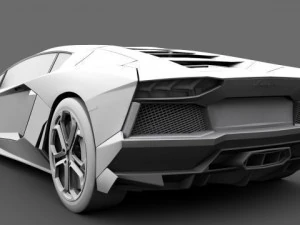 aventador 3D Model