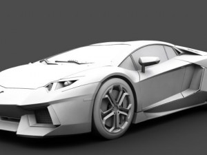 aventador 3D Model