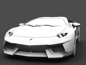 aventador 3D Model