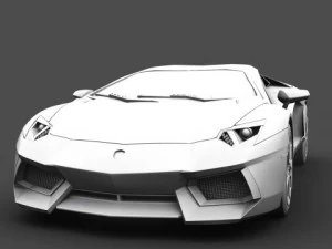 aventador 3D Model