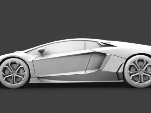 aventador 3D Model