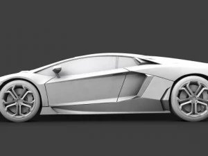 aventador 3D Model