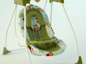 teeter  children swing 3D Model