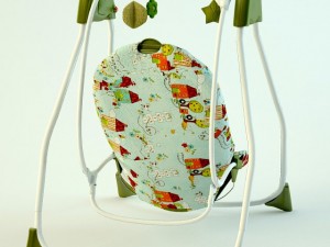 teeter  children swing Modelo 3D