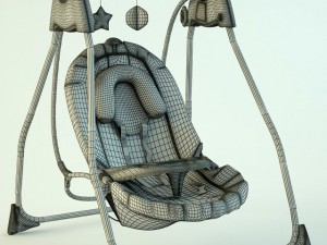 teeter  children swing Modelo 3D