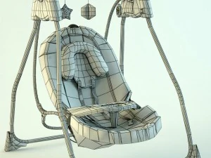 teeter  children swing 3D Model