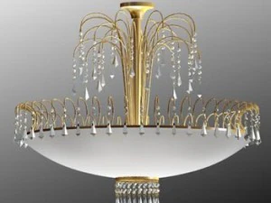 シーリングランプ 3Dモデル