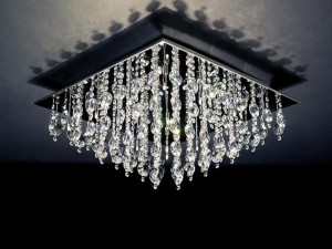 crystal pendant lamp 3D मॉडल