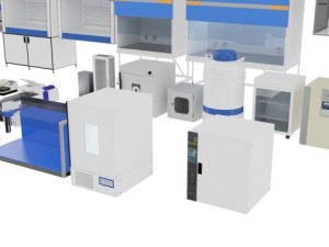 laboratory equimnets 3D Model