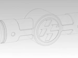 toyota ft86 logo 3D Model