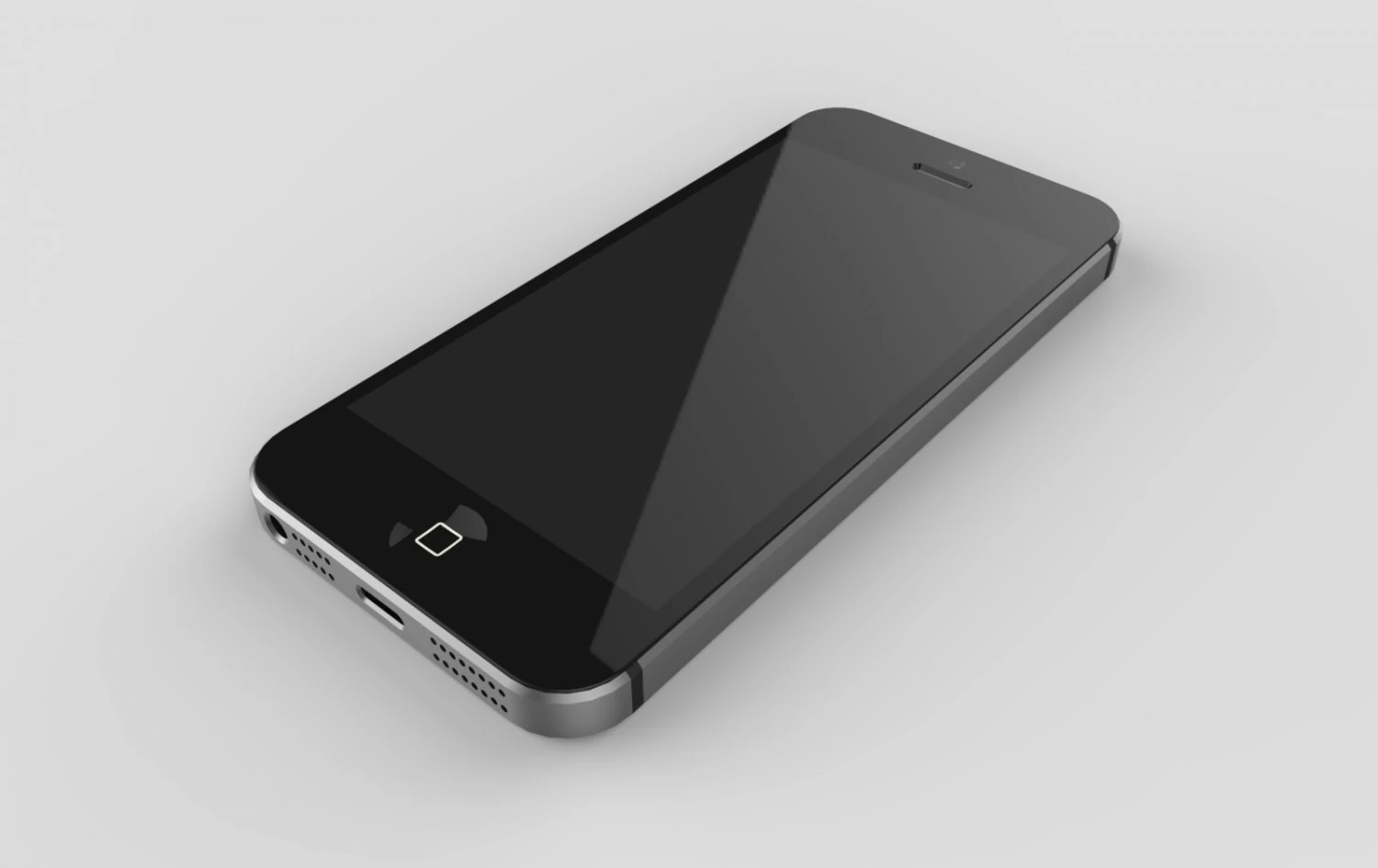 iphone 5 3D Model .c4d .max .obj .3ds .fbx .stl .blend 
