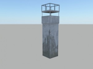 guard tower 3D Model