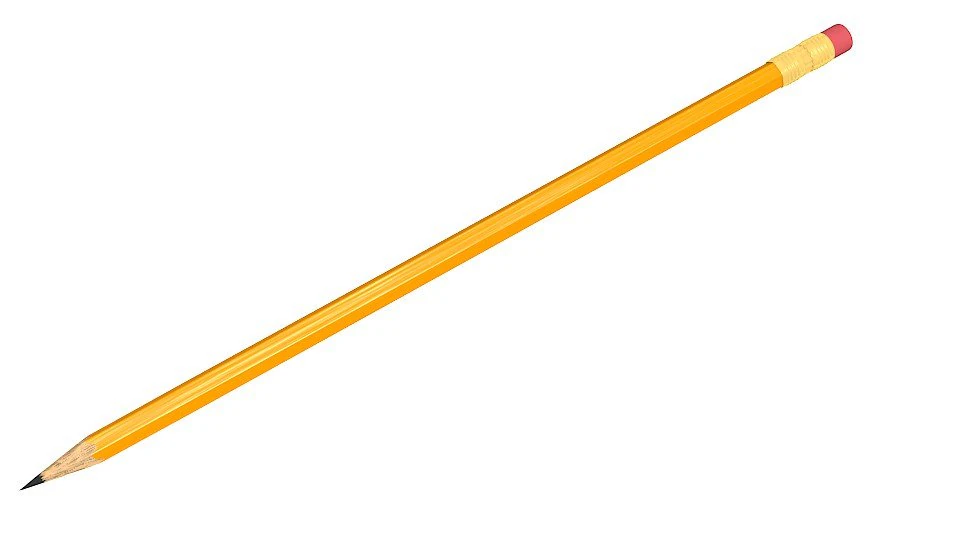 pencil 3D Model .c4d .max .obj .3ds .fbx .stl .blend 