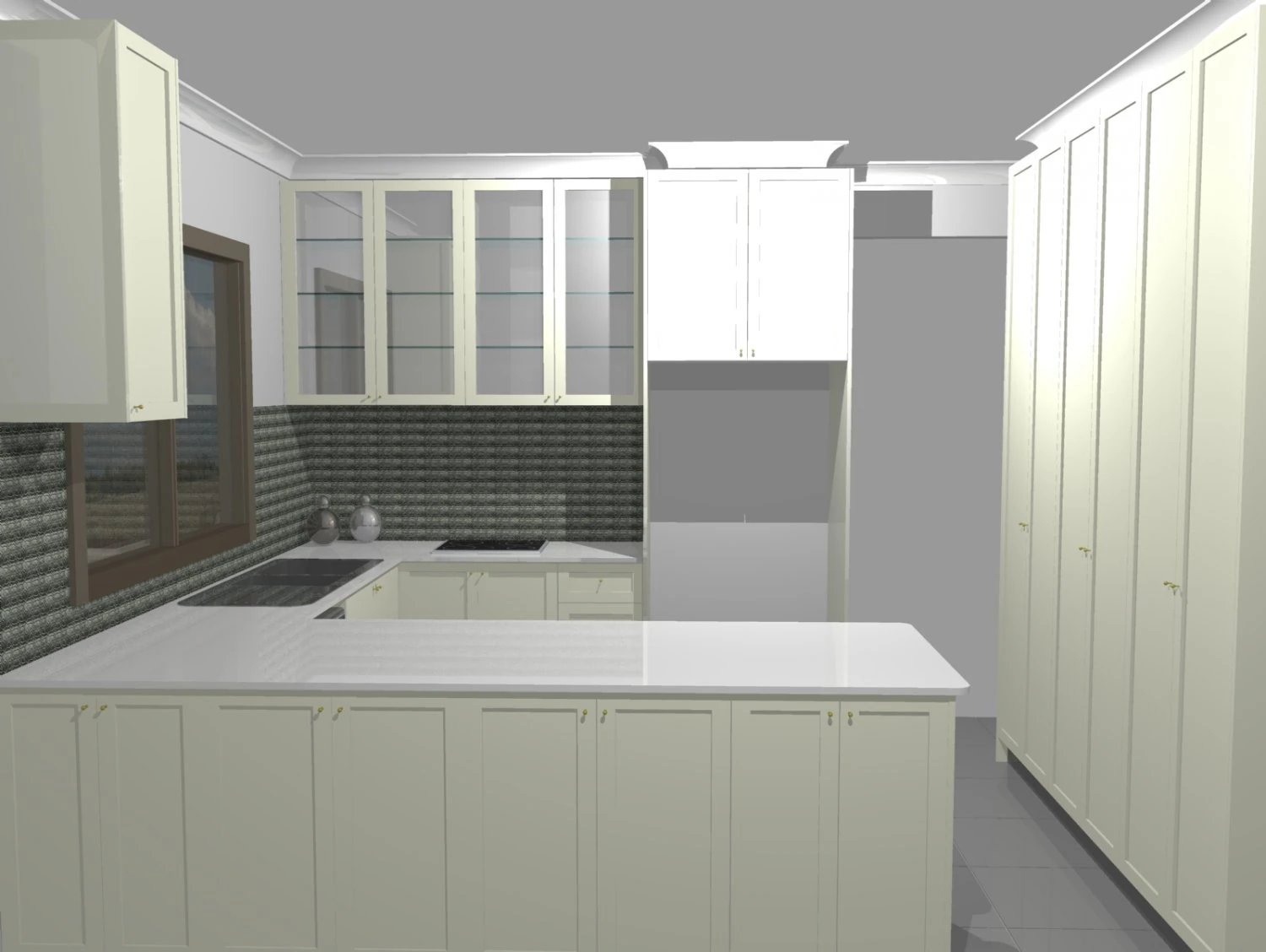 kitchen001 3D Model .c4d .max .obj .3ds .fbx .stl .blend