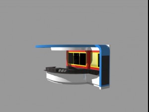 tatts kiosk 3D Модель