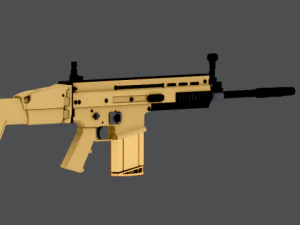 hk scarh 3D Model