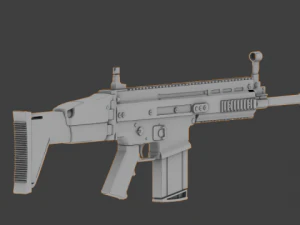hk scarh 3D Model