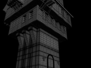medieval building 3D 모델