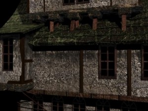 medieval building 3D 모델