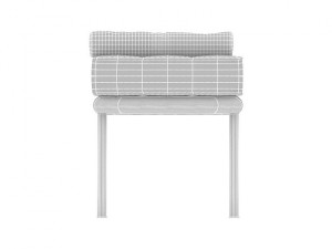 barcelona bed 3Dモデル