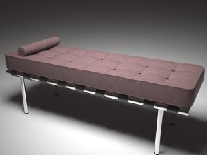 barcelona bed 3Dモデル