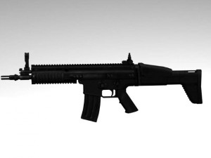 fn scar 3D मॉडल