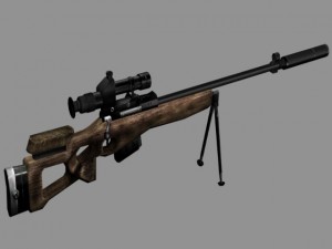 sv98 3D 模型