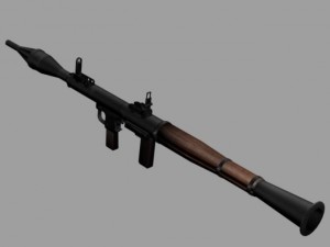 rpg 7 Model 3D