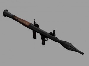 rpg 7 Model 3D