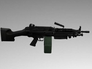 m249 saw Modelo 3D