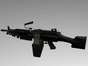 m249 saw Modelo 3D