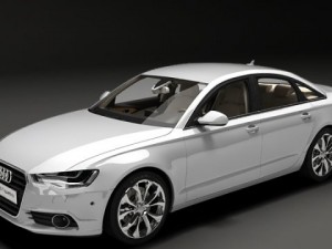audi a6 2012 quatro 3D Model