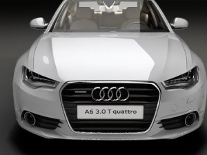 audi a6 2012 quatro 3D Model