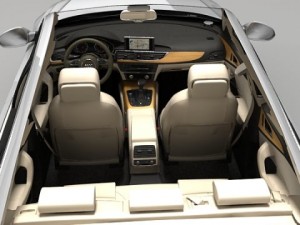 audi a6 2012 quatro 3D Model