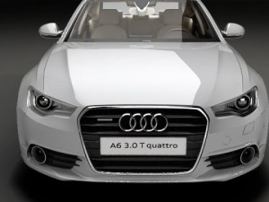 audi a6 2012 quatro 3D Model