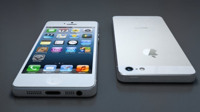 iphone 5 3Dモデル .c4d .max .obj .3ds .fbx .stl .blend 