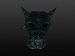 demon head Model 3D