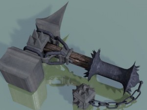 thorans hammer der verzweiflung Modello 3D