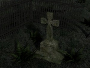 vergessener grabstein 3D Model