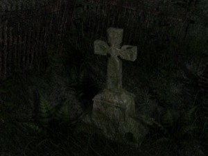 vergessener grabstein 3D Model