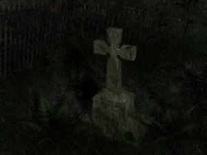 vergessener grabstein 3D Model