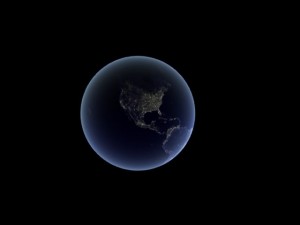 earth night 3D-Modell