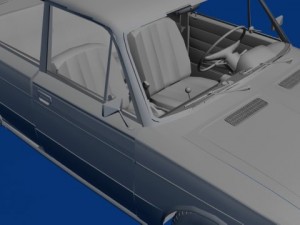 vaz 2103 3D Model